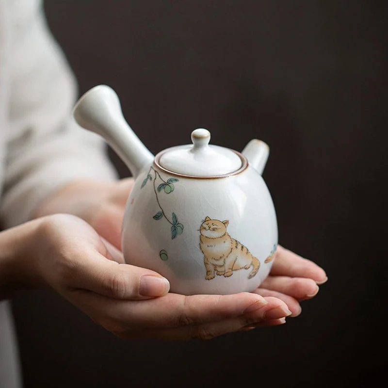 Théières en céramique Kyusu 250ml