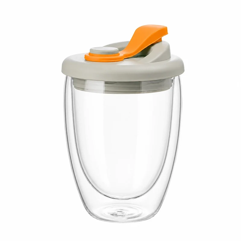 Gourde en Verre Double Paroi Expresso