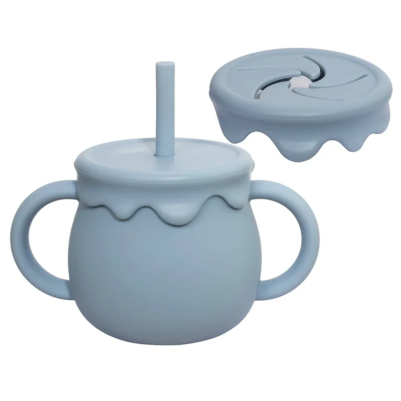 Gourde Enfant Pot de miel avec Paille