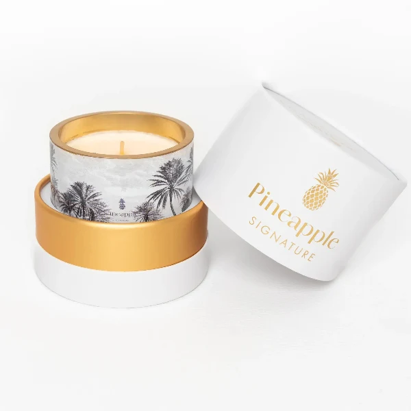 Bougie naturelle parfumée notes orientales