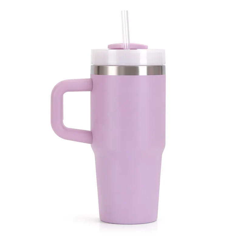 Gourde Isotherme Mug avec Paille 200ml