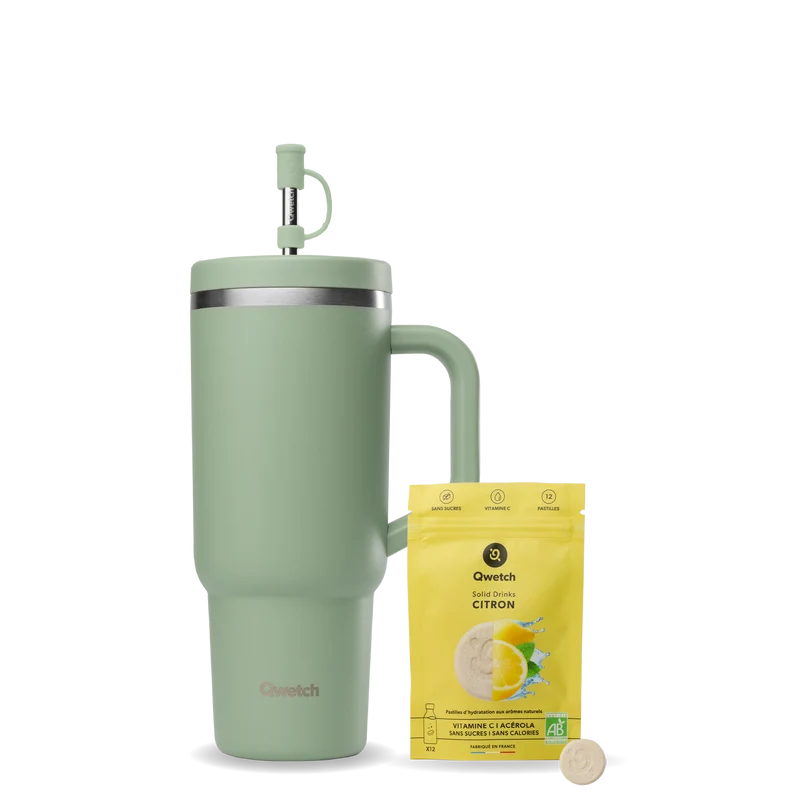 Kit Solid Drinks Citron - Travel Cup Tilleul