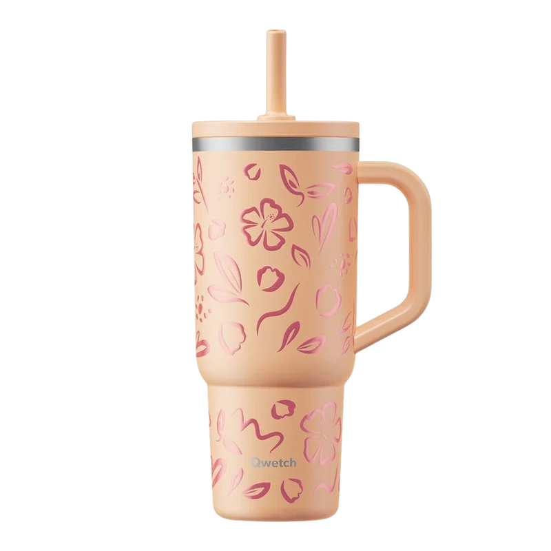 Travel Cup isotherme bouchon étanche - Moani Abricot