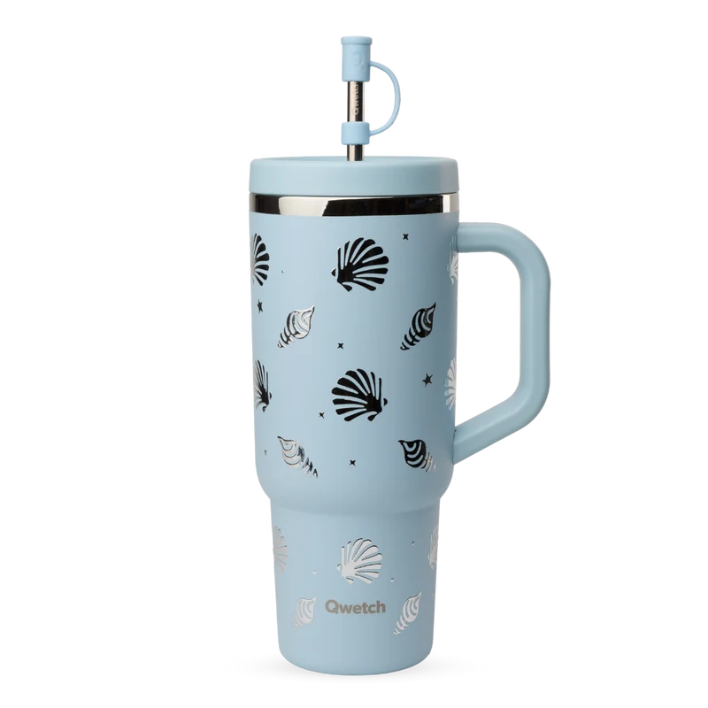 Travel Cup isotherme - Evasion Pastel Bleu