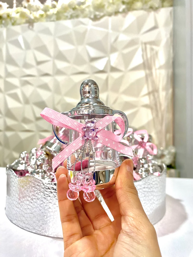 Biberon Silver | cadeaux invités | baptême | naissance