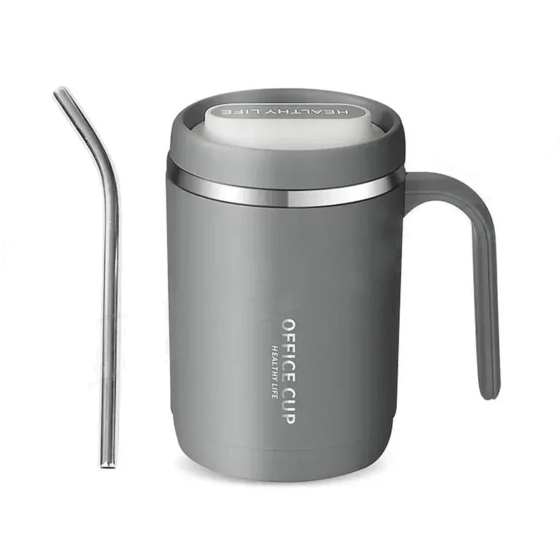 Gourde Isotherme Tasse avec Paille