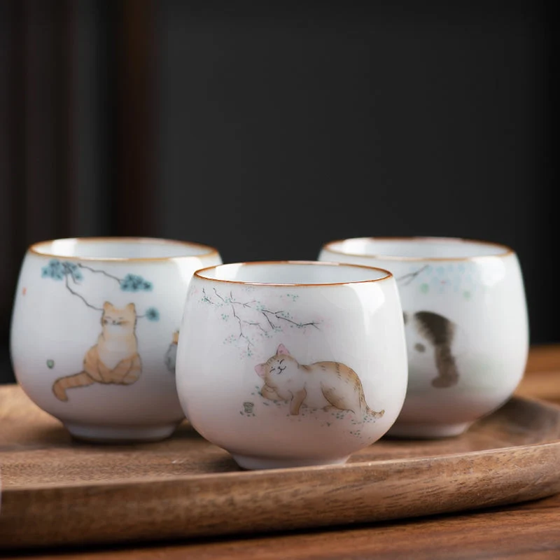 Tasse à thé céramique 120ml Blanche
