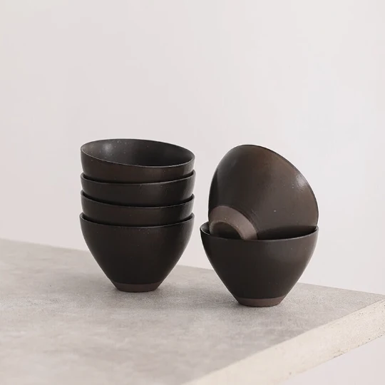 Tasse à thé céramique 30ml Set de 6