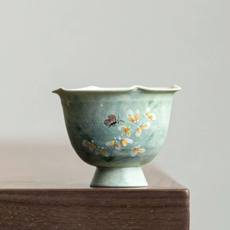 Tasse à thé céramique 65ml Artisanale