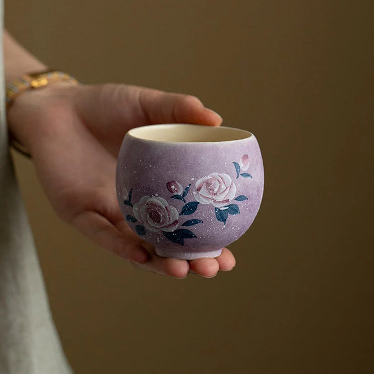 Tasse à thé céramique 150ml Motif Floral