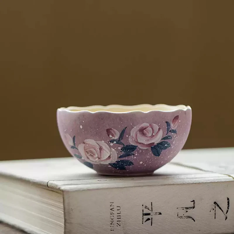 Tasse à thé céramique Peinte Main