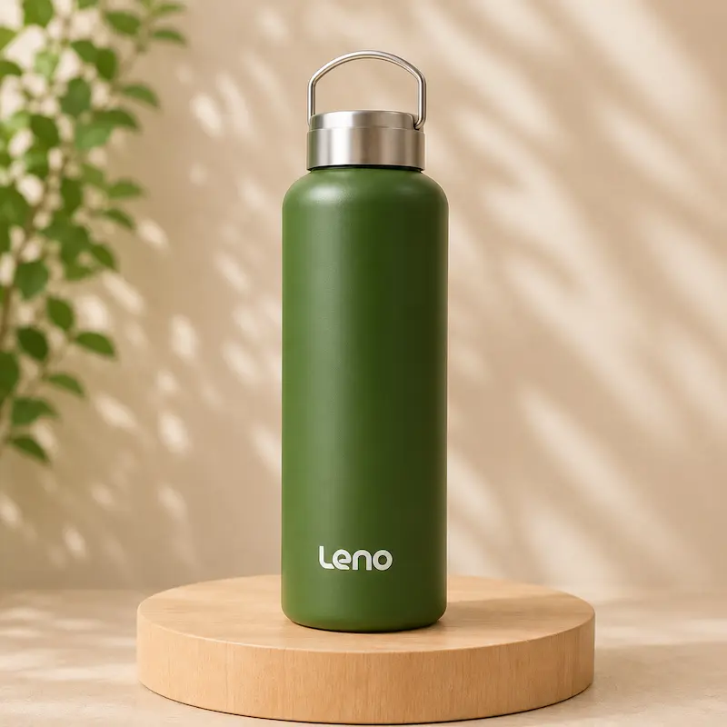 Gourde sport inox verte - Robuste & nomade
