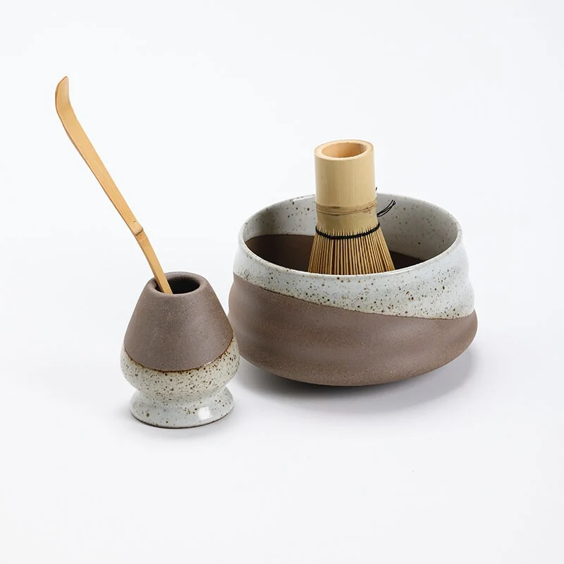 Set Matcha 500ml Luxe Bec Verseur Antidébordement