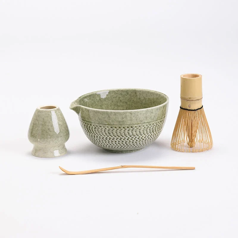 Set Matcha 500ml Chawan Bol Artisanal Élégant