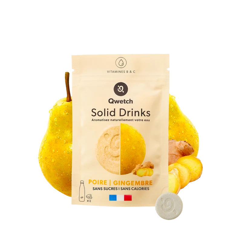Solid Drinks - Poire Gingembre