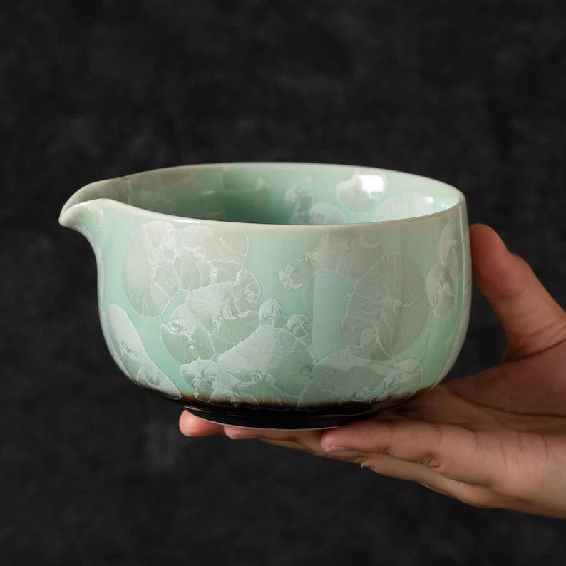 Set de Matcha cristaline 450ml glaçure