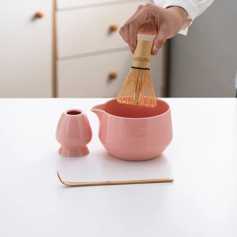 Set de Matcha ceramique 550ml trois modèles