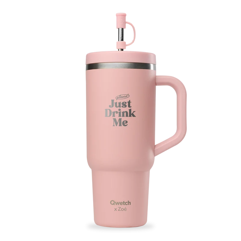 Travel Cup isotherme x Juste Zoé - Pastel Rose