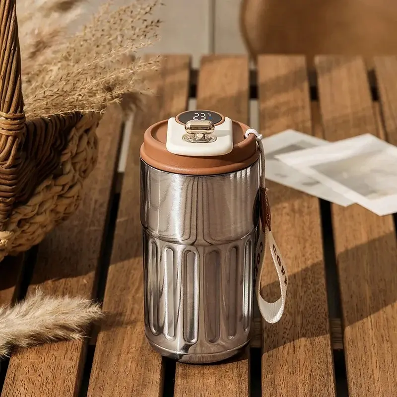 Gourde isotherme température LED - Boisson parfaite
