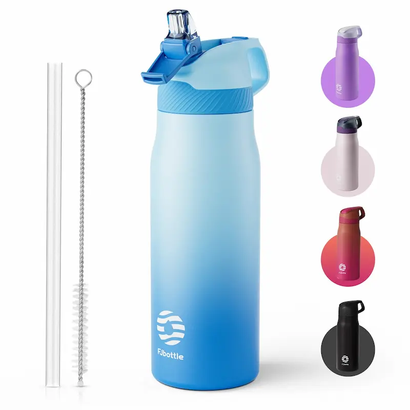 Gourde inox double paroi - Zéro fuite, 100 % durable