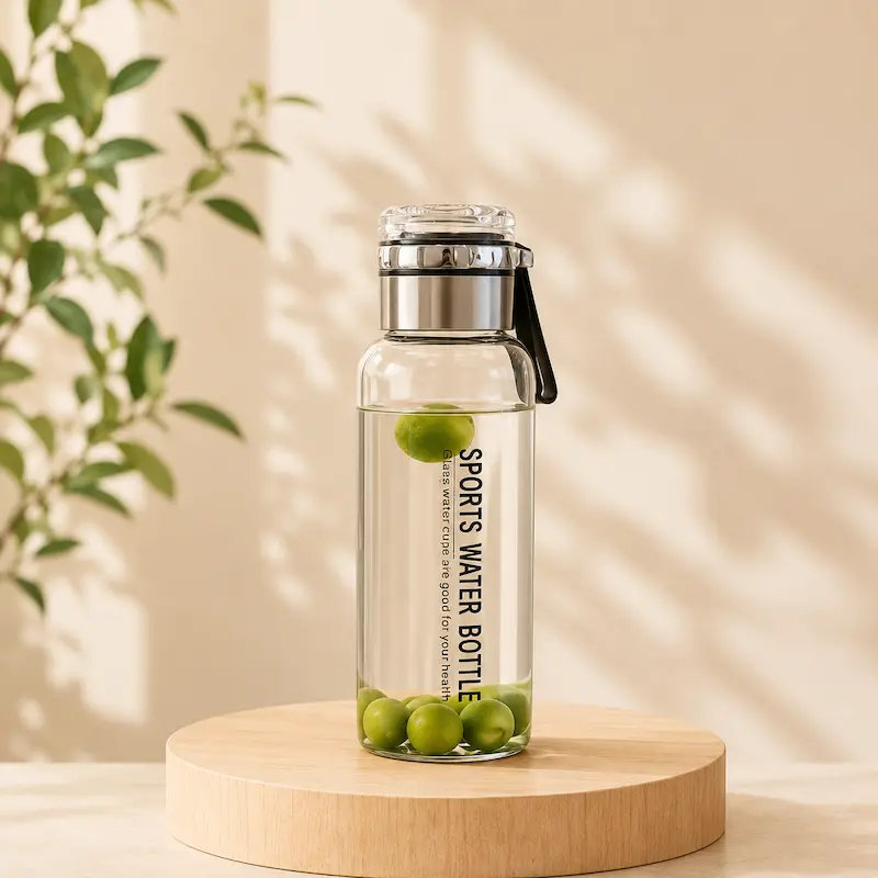 Gourde en verre 750 ml - Hydratation saine | VitaGlass