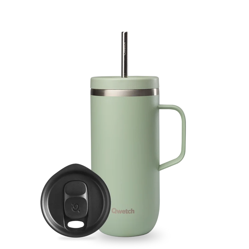 Kit Bouchon Slide - Cold Cup Anse Vert Tilleul
