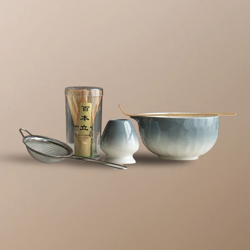 Set Matcha 450ml Cérémonie Zen Bambou Premium