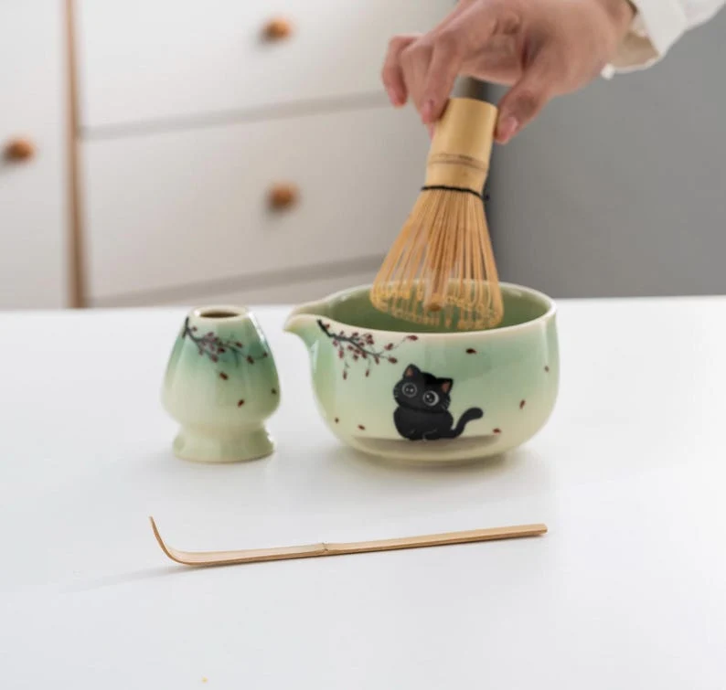 Set de matcha 450ml sakura chatton