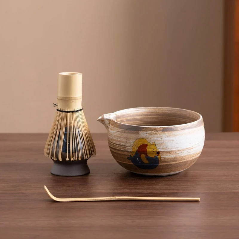 Set de matcha 450ml Winnie l'ourson