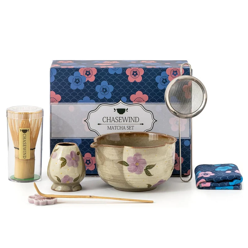 Set Matcha 600ml Fouet 76 Tines Bol Large Luxe