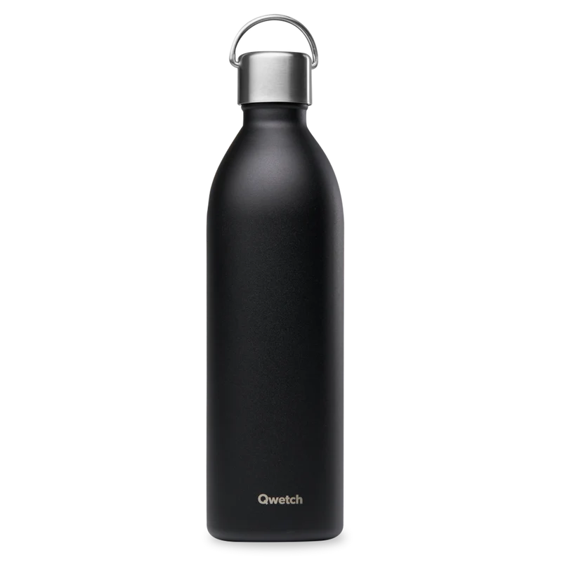 Bouteille isotherme - Active Matt Noir Re-Love