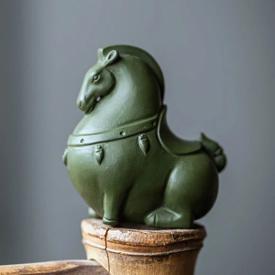Mascotte de Thé Lièvre en Zisha