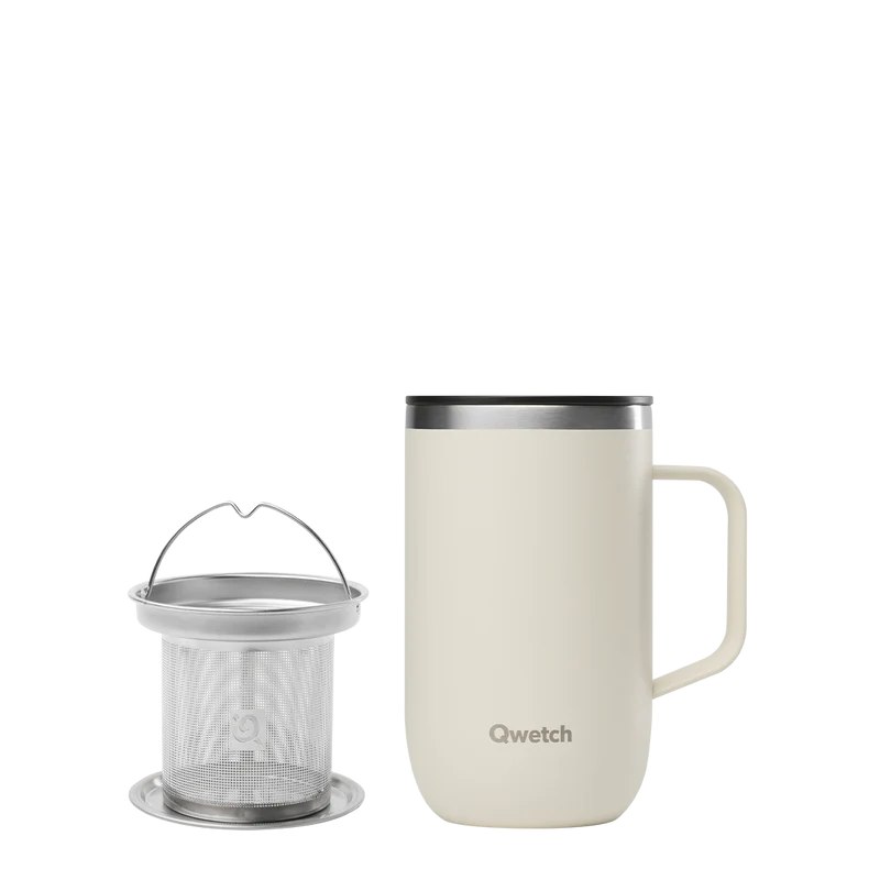 Mug Tisanière isotherme - Matt Sable