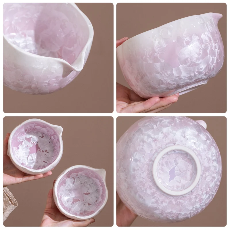 Set Matcha 700ml Violet Cristallisé Éclat Gemme