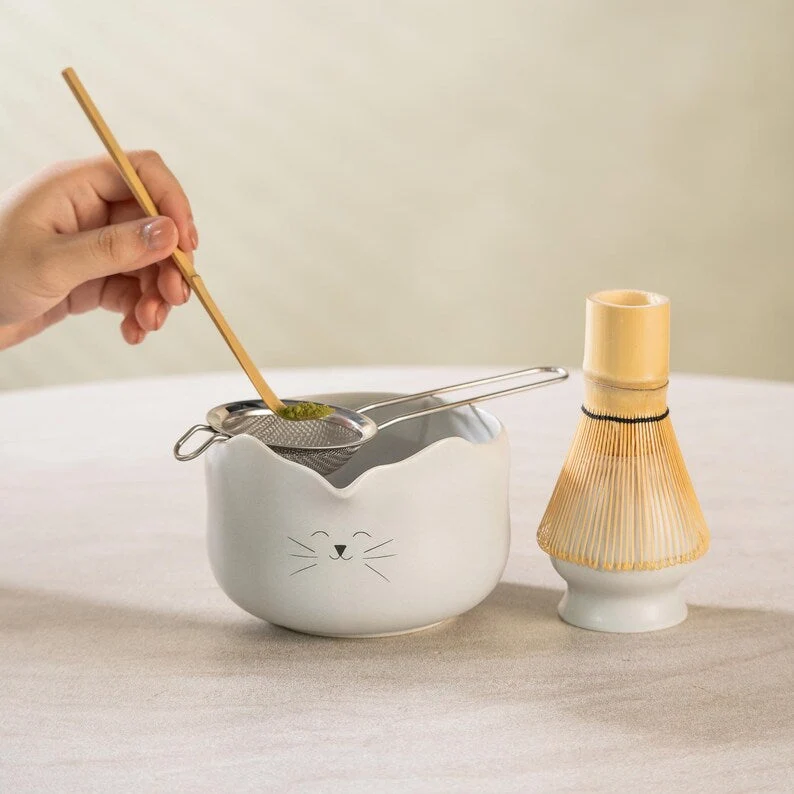 Set Matcha 600ml Grand Bol Complet Cérémonie Zen