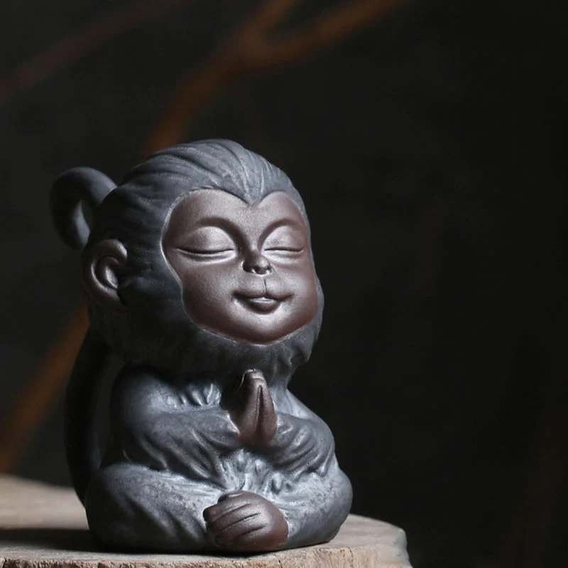 Mascottes de thé singe buddha