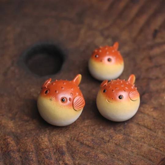 Mascottes de thé 3 puffer