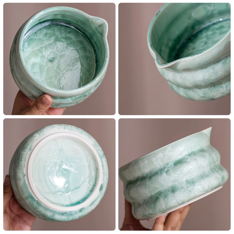 Set Matcha 550ml Bowl Verre Résistant Thermique