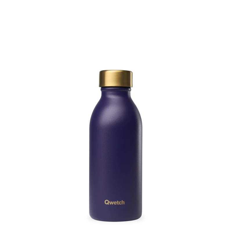 Bouteille isotherme - Icon Violet obscur & Or