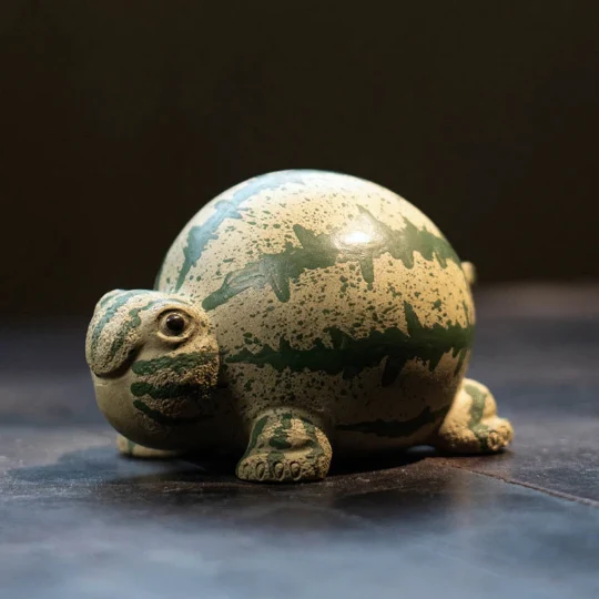 Mascotte de Thé Canard en Argile