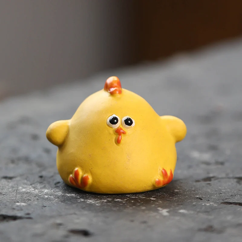 Mascottes de thé tipozo en argile