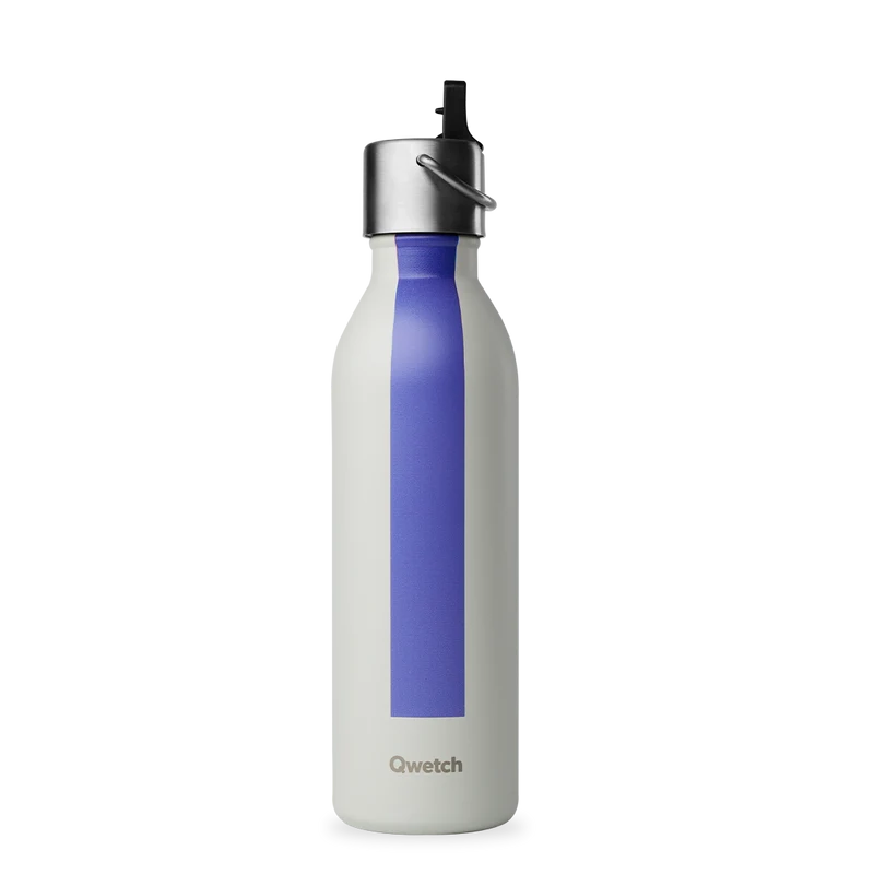 Bouteille isotherme - Série Sport Gris
