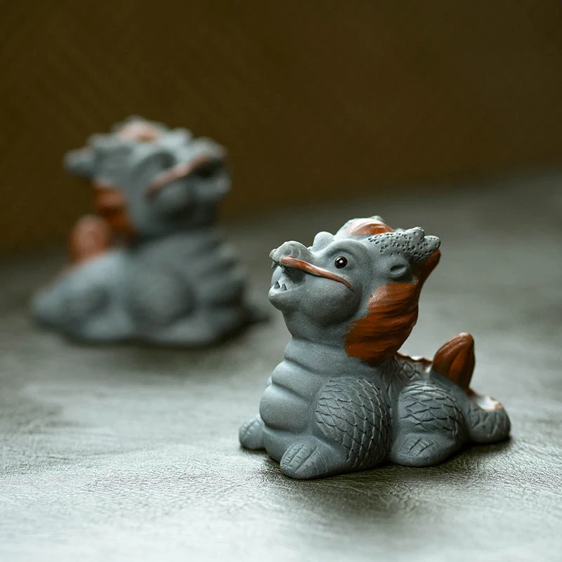 Mascottes de thé ane en argile