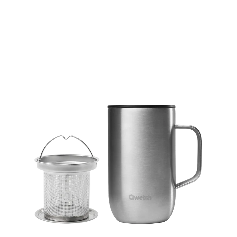 Mug Tisanière isotherme - Inox
