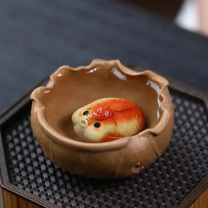 Mascotte de Thé Bœuf en Argile