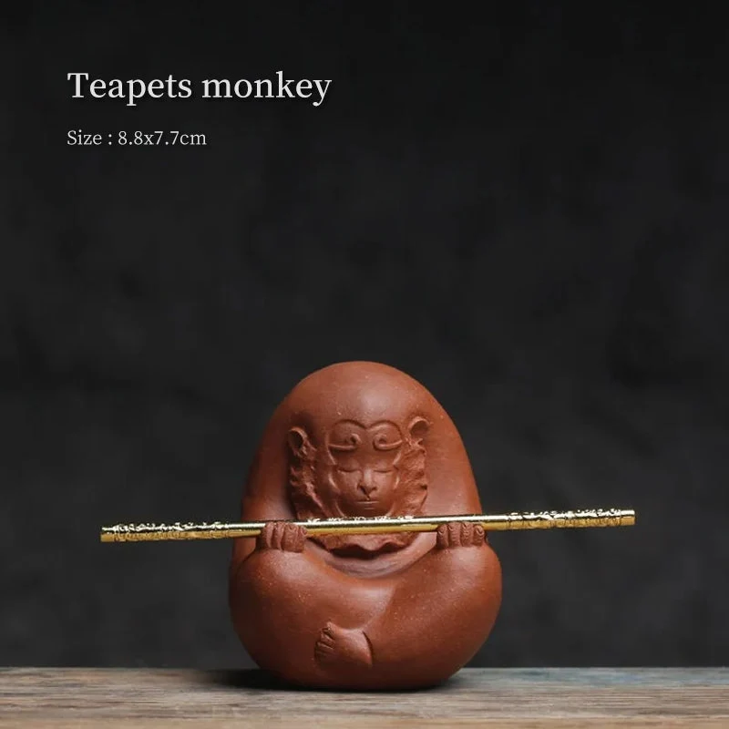 Mascottes de thé singe buddha zen