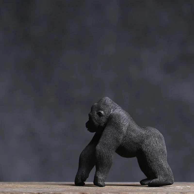 Mascottes de thé Gorilla en céramique