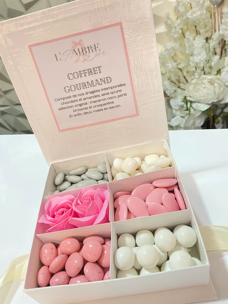 Coffret Gourmand personnalisé - L'Ambre Doré