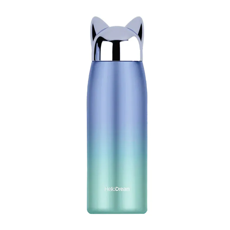 Gourde Isotherme Tête de Chat
