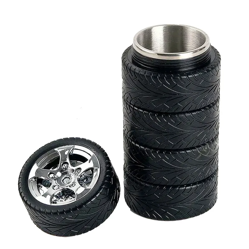 Gourde Isotherme Pneu de Voiture